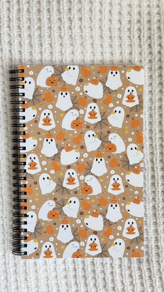 Ghosty Pumpkin Patch Notebook