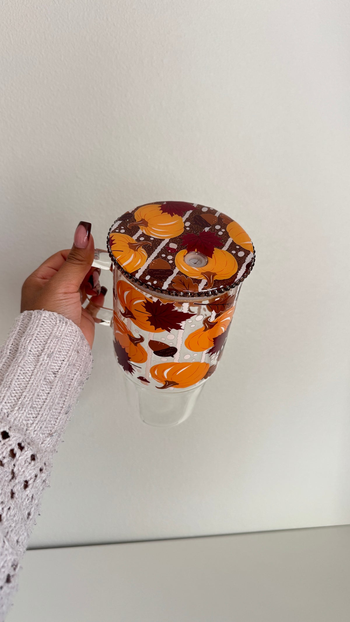 Pumpkin Leaves Drinkware